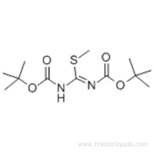 Carbamic acid,N-[[[(1,1-dimethylethoxy)carbonyl]amino](methylthio)methylene]-,1,1-dimethylethyl ester CAS 107819-90-9